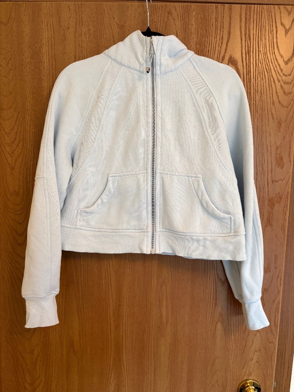 Blue Lululemon Scuba Oversized Full Zip Hoodie
